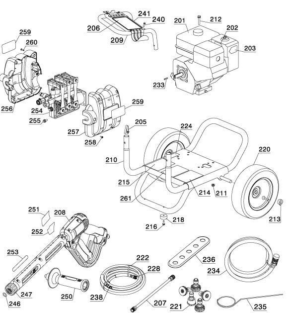 DPH3100 REPAIR PARTS